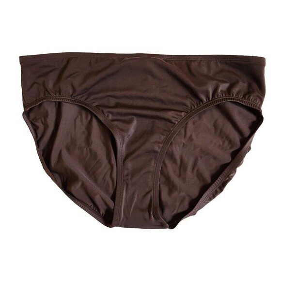 Jantzen Classics brown swim suit bathing suit bottom sz 14 - Picture 1 of 10